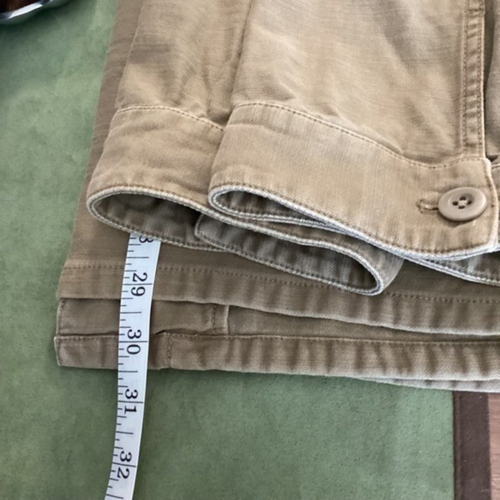 Madewell Mens Canvas Utility Jacket Tan Workwear Style Size L - Picture 9 of 12
